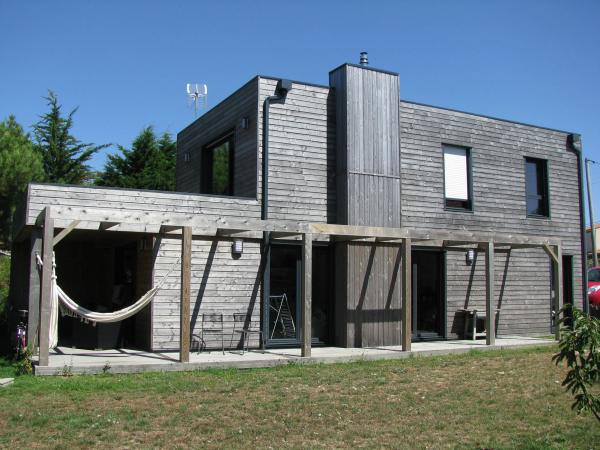 Photo supplémentaire Maison ossature bois Maison à ossature bois construite à Nantes en Loir