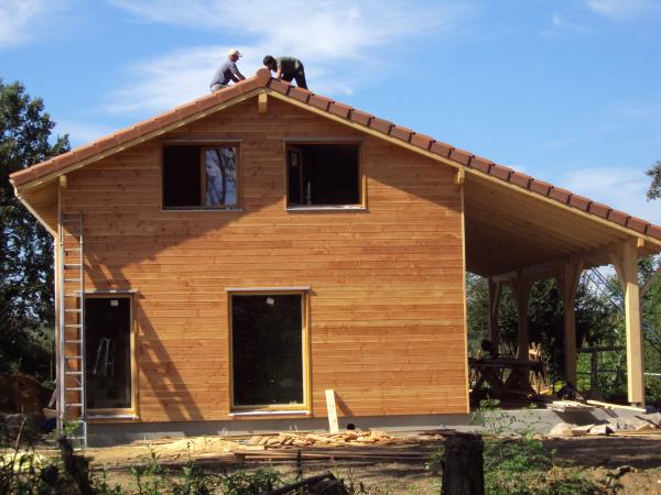 Photo supplémentaire Maison ossature bois région Rhones Alpes dans le département d'Ain