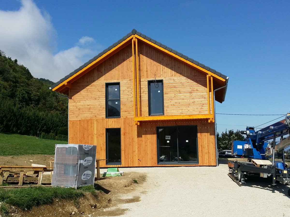 Photo Maison osature bois en Savoie