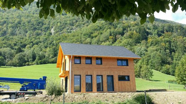 Photo supplémentaire Maison ossature bois Maison à ossature bois construite à Chambéry en Sa
